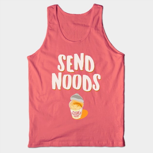 Send Noods Tank Top by luzufu